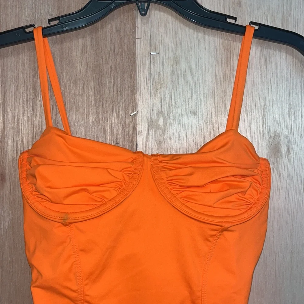 FRANKIE’S BIKINIS Lorelai Cheeky One Piece Swimsuit Sz S